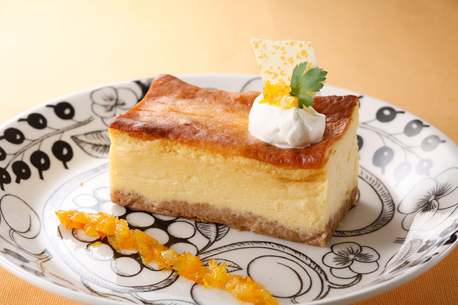 ホワイトチョコチーズケーキ